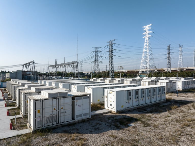 Central de almacenamiento de energía