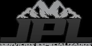 JPL Seismic Specialists logo featuring stylized mountains above JPL letters with organization name underneath